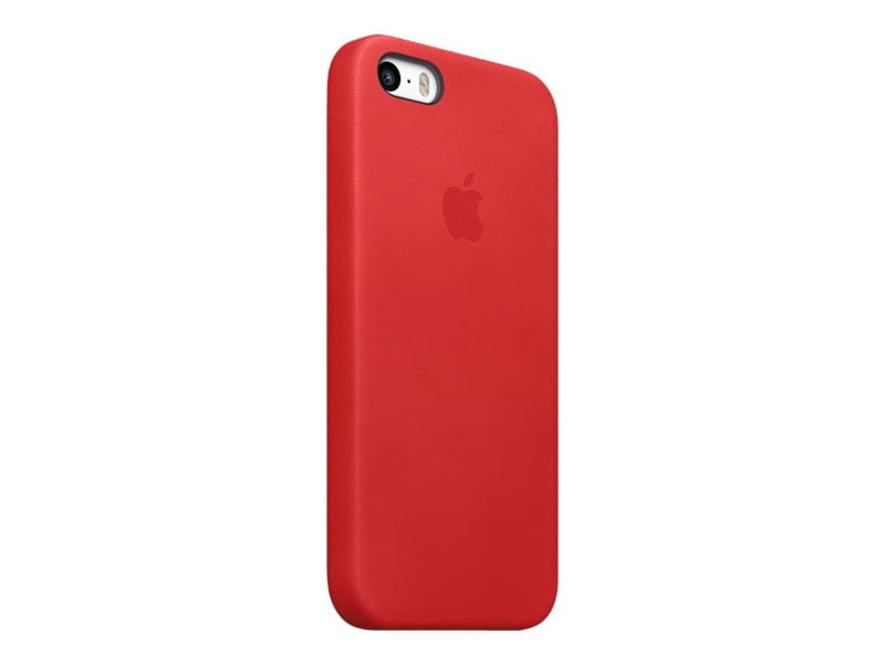Vereniging Beschrijven Gangster Apple Red Leather Case for iPhone 5s MF046LL/A - Walmart.com