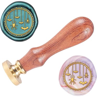 Wax Seal Stamp Set Sealing Wax Stamp Solid Brass Head Wood Handle Retro Brass Stamp Kit Removable For Envelopes Invitations Gift Card Deer 83x22mm