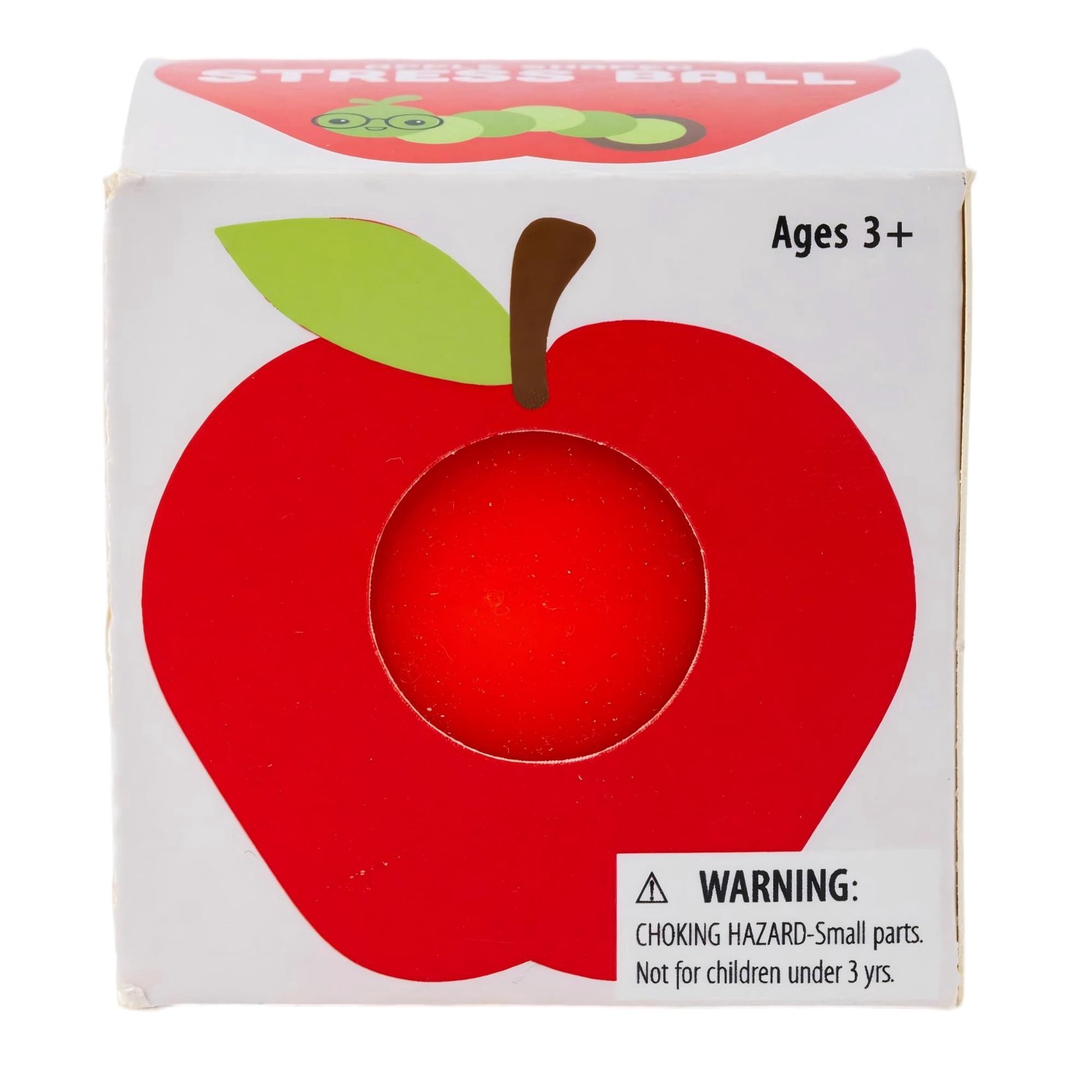 Apple Shape Stress Sensory Ball Soft Squeeze Comfort