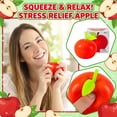 thumbnail image 1 of Apple Shaped Fidget Ball, Soft Squeeze Toy for Classroom and Office Use, 1 of 7