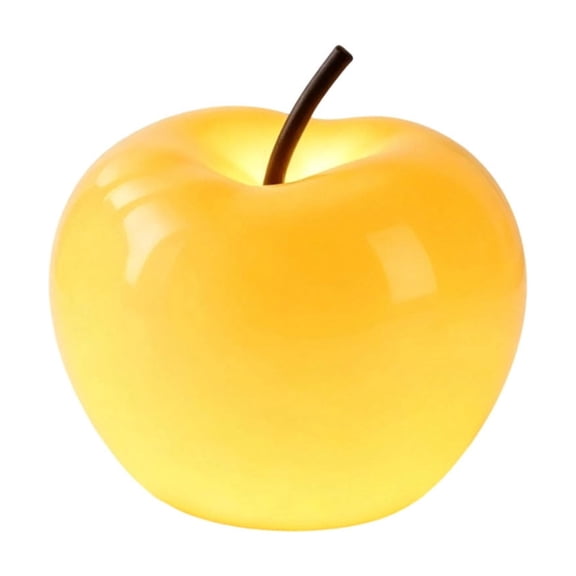 Apple Shaped LED Night Light, Warm Glow Fruit Table Lamp for Bedroom & Holiday Decor