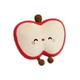 thumbnail image 1 of Apple Shaped Plush Decorative Pillow , Red Comfortable Stuffed Cuddle Toy For Home Bedroom Living Room Sofa Chair Car Decoration 1 Piece Novelty Holiday Birthday Gift For Kids, 1 of 6