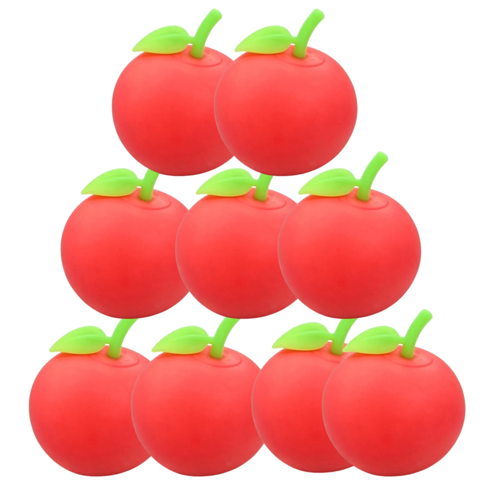 Apple Shaped Squeeze Stress Balls - Premium Fidget Toys for Adults Party Favors, Prizes & Goodie Bag Stuffers | Sensory Squeeze Toys for Stress Relief