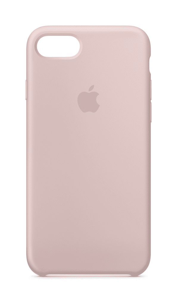 Apple Silicone Case for iPhone 8 & iPhone 7 - Pink Sand