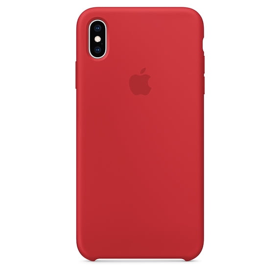 let indarbejde Demokrati Apple Silicone Case for iPhone XS Max - (PRODUCT)RED - Walmart.com