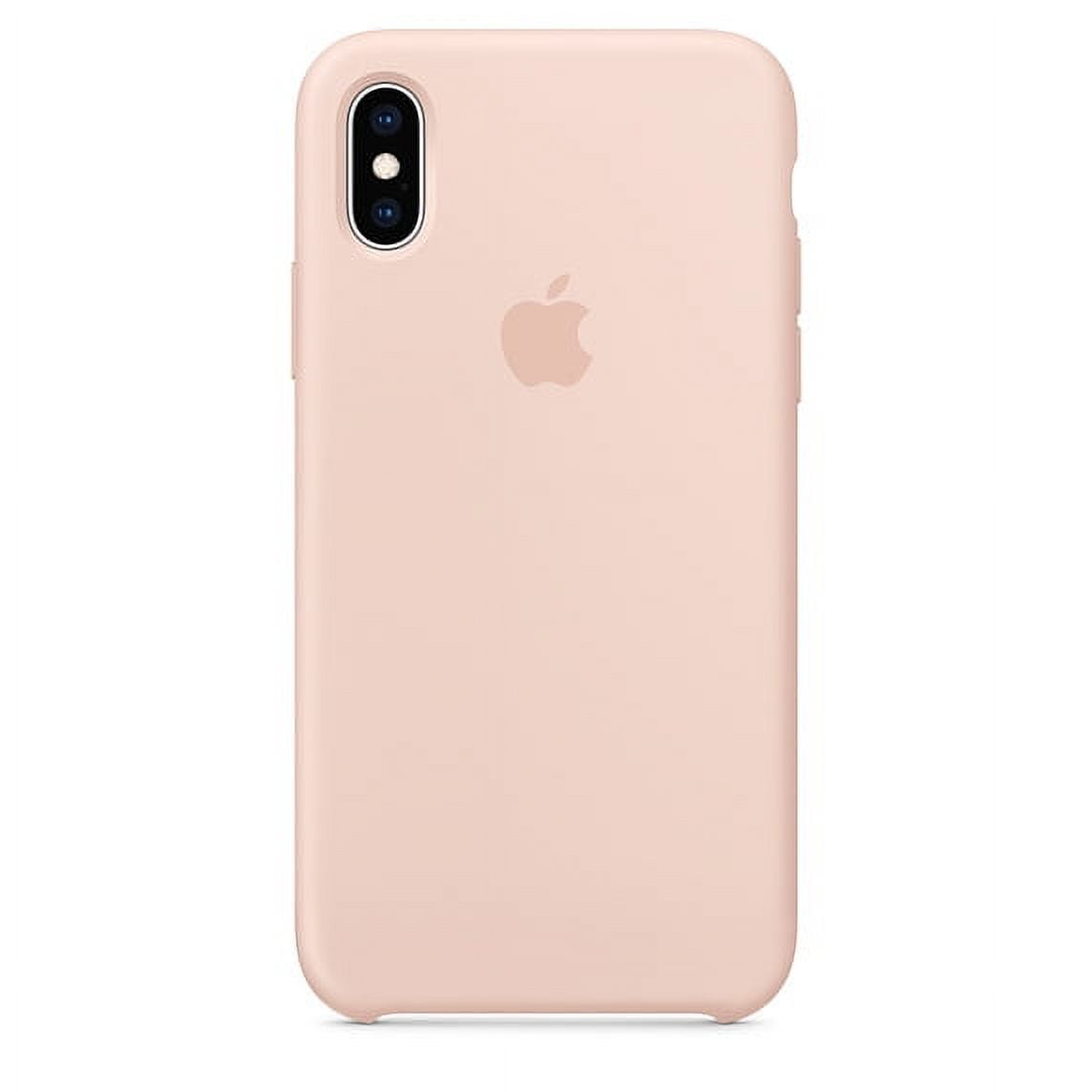 Apple Silicone Case for iPhone XS - Pink Sand - Walmart.com