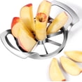 thumbnail image 1 of Apple Slicer,8-Slice Apple Slicer Corer,Easy to Use,Time-Saving,Stainless Steel Apple Corer,Sharp and Sturdy Apple Slicer and Corer, 1 of 6