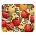 thumbnail image 1 of Apple Square Non-Slip Rubber Bottom Printed Desk Mat Mousepad for Office and Gaming - 8.3x9.8 Inch, 1 of 6