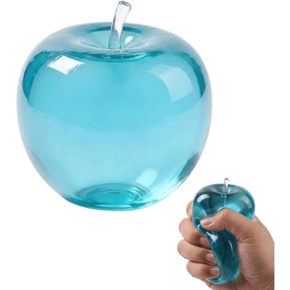 Apple Squishy, Clear Squishy Apple for Work Breaks