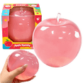 Apple Squishy,Pink Apple Shaped Squishy Stress Balls,Slow Rebound Clear ...