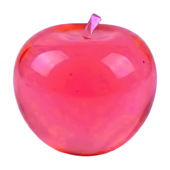 Apple Squishy for Stress Relief, Cute Fruit Fidget Squeeze Toys, Soft Slow Rising Red Apple for Anxiety