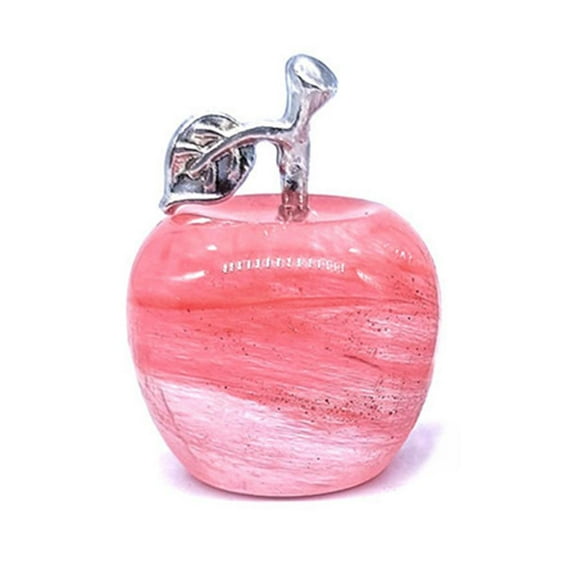 Apple Statue Healing Crystal Home Decor Gemstone Natural Christmas Gifts3 Z0Z6