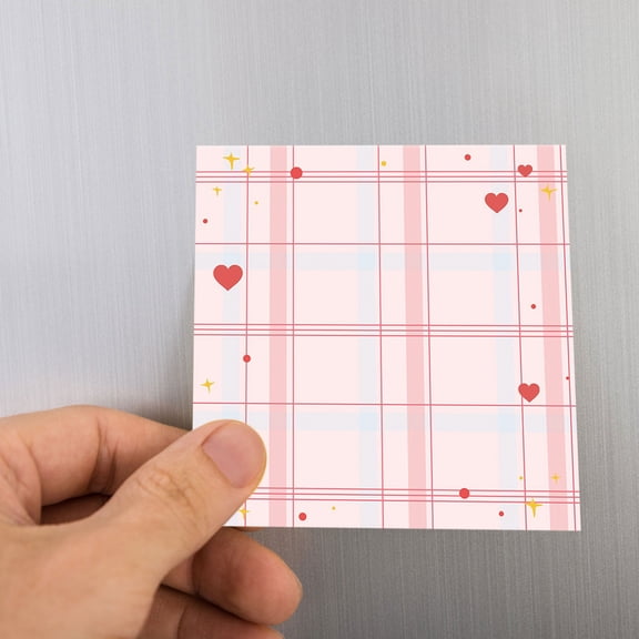 Apple-Style Cute Memo Pads, Self-Adhesive Removable Sticky Notes for Office Desk & Home Organization, Variant C