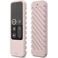 thumbnail image 1 of Apple TV Remote Case Cover - elago R3 Protective Case Compatible with Apple TV Siri Remote 4K (5th) / 5th Generation (Sand Pink) - Extra Protection, Lanyard Included, 1 of 7