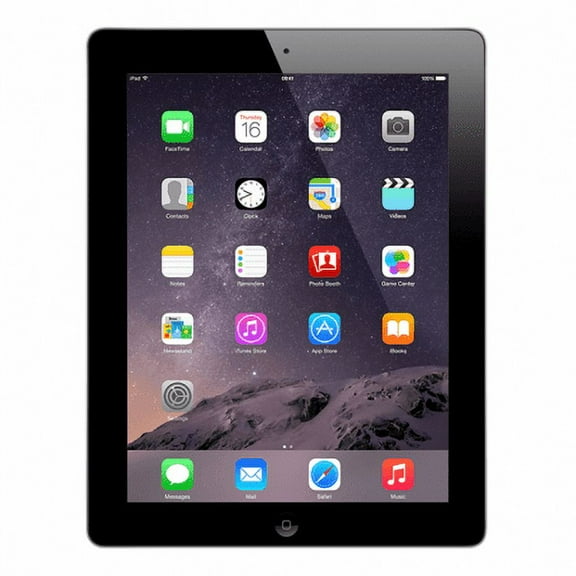 Pre-Owned Apple, Tablet Computer, iPad 2nd Gen, Apple A5 Dual-Core 16GB, Wi-Fi, Space Gray/9.7 inch