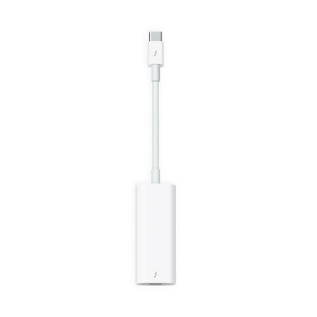 Apple - Thunderbolt 3 (USB-C) to Thunderbolt 2 Adapter - White