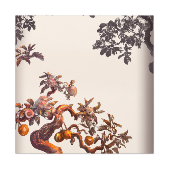 Apple Tree Ablaze - Canvas