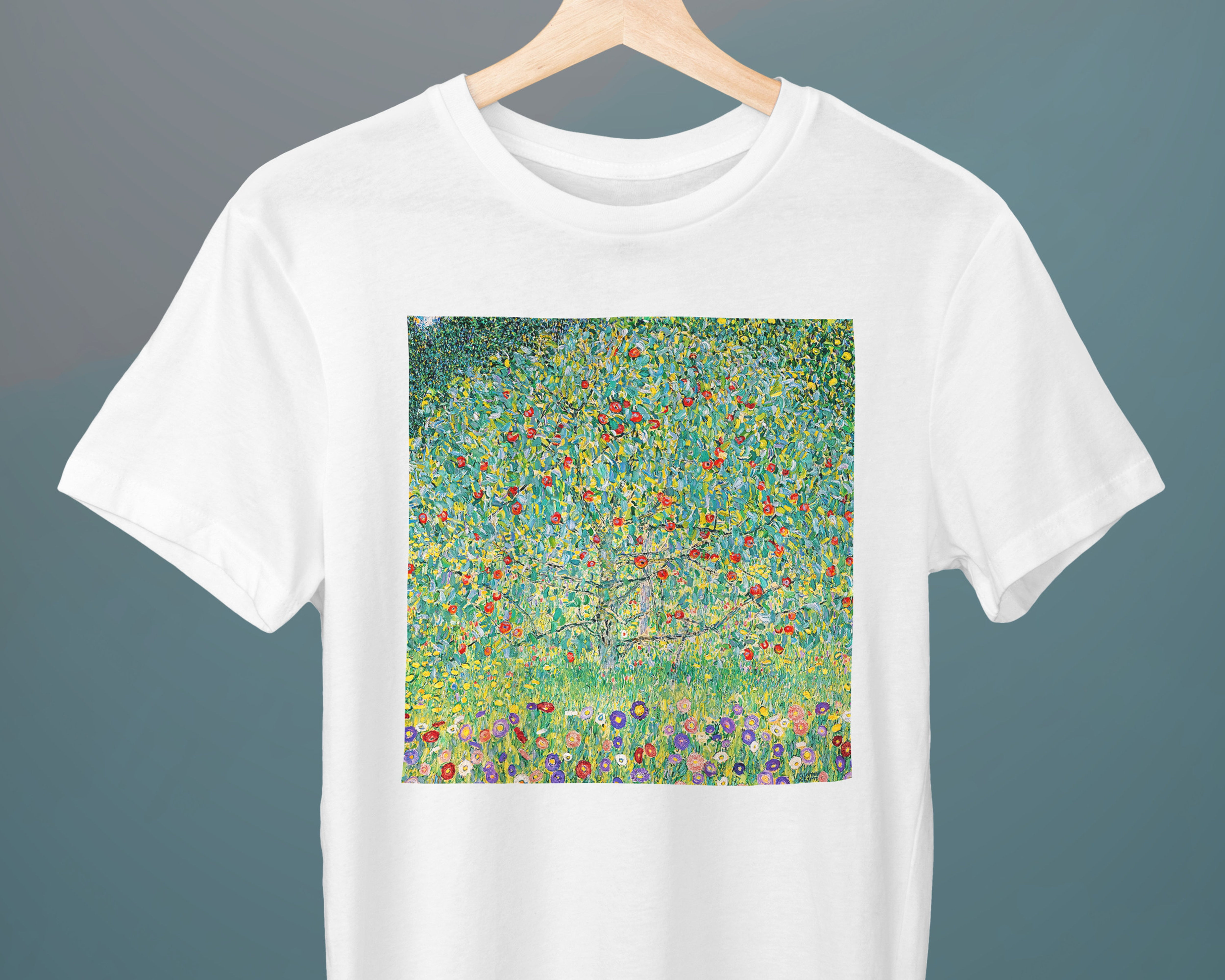 Apple Tree, Apfelbaum, Gustav Klimt Painting, Unisex TShirt, Art TShirt, Gift for Her, Gift