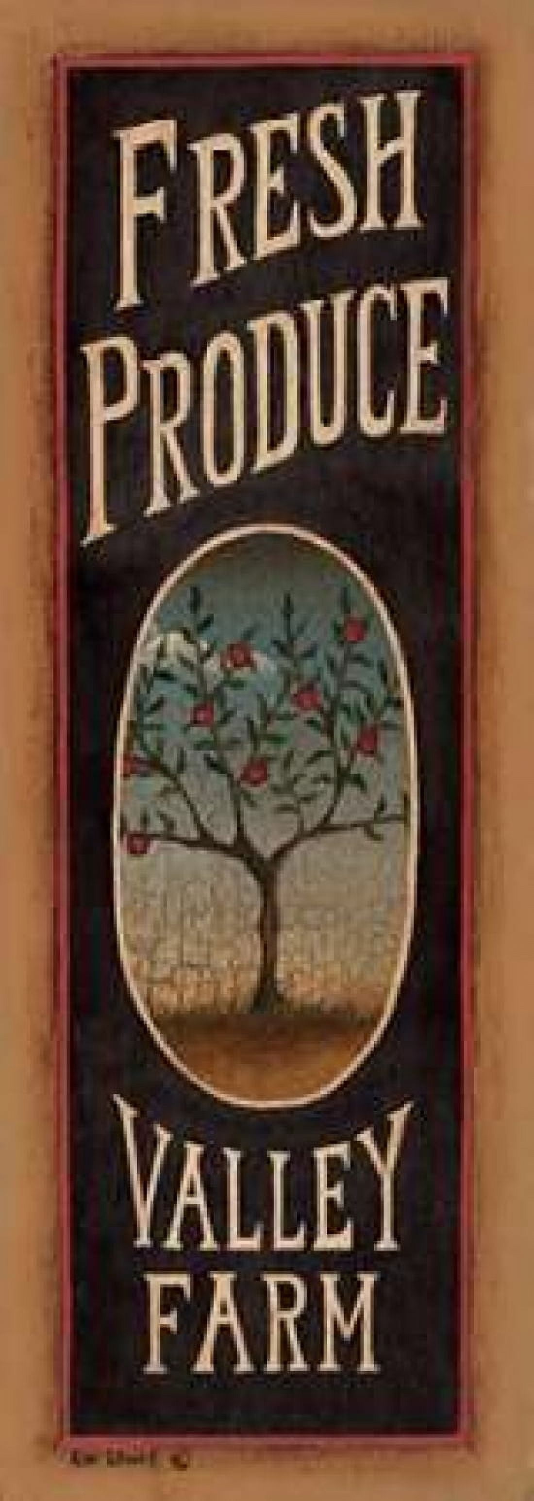 Apple Tree Canvas Art - Kim Lewis (10 x 20)