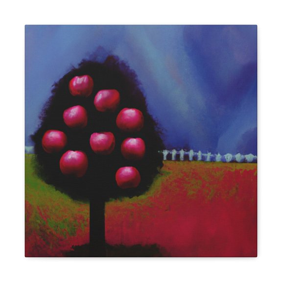 "Apple Tree Minimalism" - Canvas