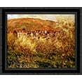 thumbnail image 1 of Apple Trees In Blossom 23x20 Black Ornate Wood Framed Canvas Art by Monet, Claude, 1 of 2