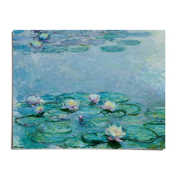 Apple Trees near Vetheuil - Claude Monet - 8x10 - Wall Art Print - UNFRAMED