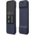 thumbnail image 1 of Apple Tv Remote Case Cover - elago R1 Intelli Case for Apple TV Siri Remote 4K / 4th Generation (Jean Indigo) – Magnet Technology, Shock Absorption, Lanyard Included, Apple Tv 4k Remote Case, 1 of 7