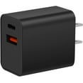 thumbnail image 1 of TOEVER for Apple USB C Charger Block, for Watch Se Charger, Upgrade Dual Port Fast Charging Block Cube Brick Plug Adapter Compatible for Apple Watch SE Series 9 8 7 6, iPhone 15 Pro Max, Black, 1 of 5