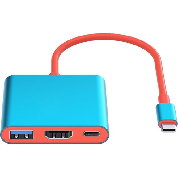 Apple USB-C Digital AV Multiport Adapter with HDMI 8K@60Hz & USB 3.2 & 100W Charging Port for iPhone 15/16/17, MFi Certified Type-C HDMI Converter for MacBook Pro/Air, iPad Pro, iMac and More