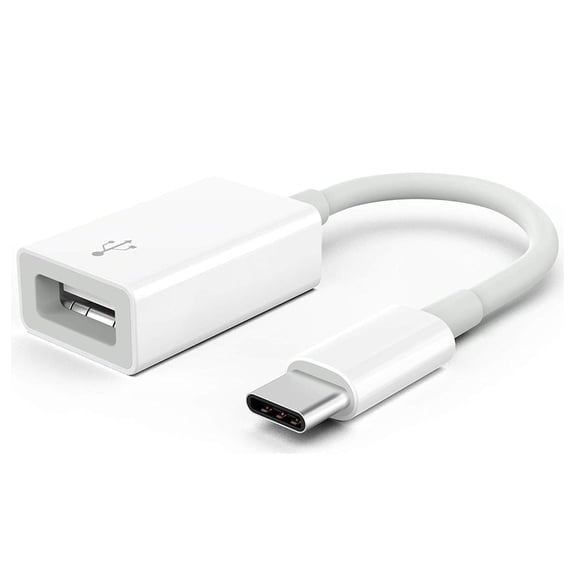 USB-C to USB Camera Adapter, USB 3.0 OTG Cable for iPhone/iPad to Connect Card Reader, USB Flash Drive, U Disk, Keyboard, Mouse, Hubs, MIDI, Plug & Play