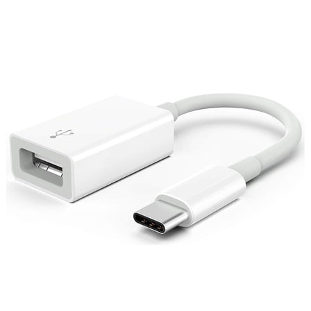 USB-C to USB Camera Adapter, USB 3.0 OTG Cable for iPhone/iPad to Connect Card Reader, USB Flash Drive, U Disk, Keyboard, Mouse, Hubs, MIDI, Plug & Play