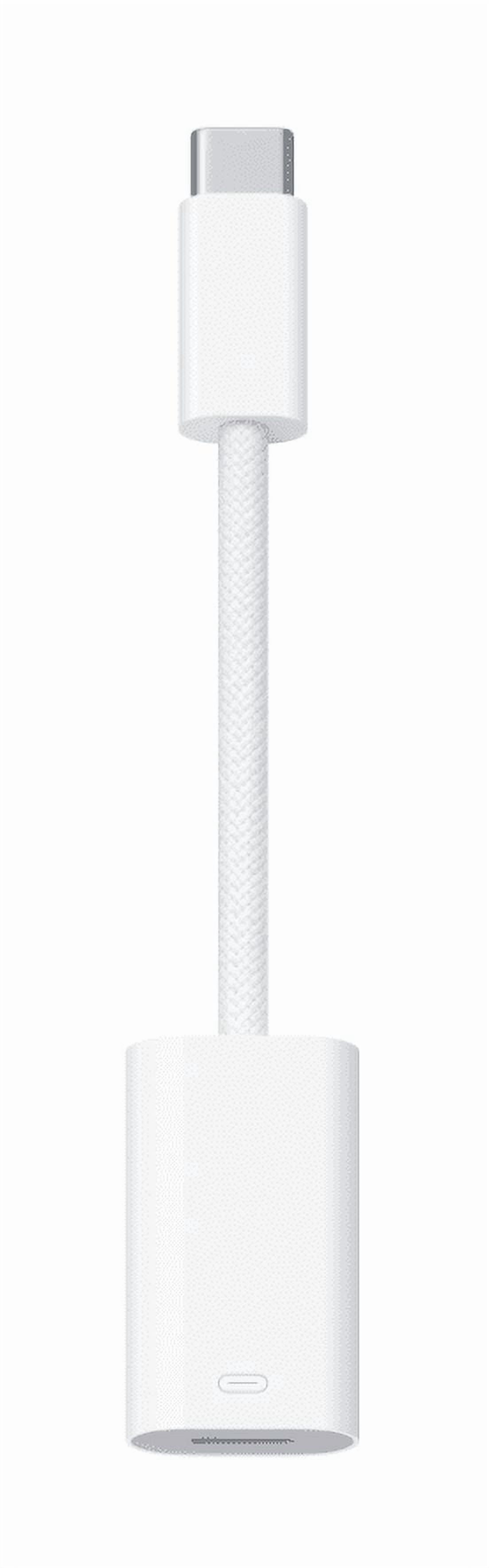 Apple USB-C to Lightning Adapter, Braided, White