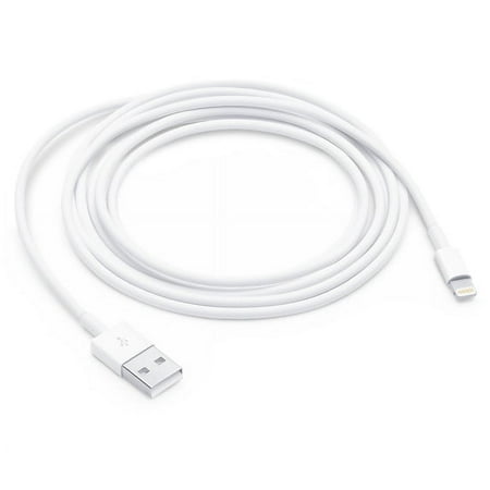 Apple - 6.6' USB Type A-to-Lightning Charging Cable - White
