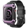 thumbnail image 1 of Apple Watch 3 Case 38mm, SUPCASE [Unicorn Beetle Pro] Rugged Protective Case with Strap Bands for Apple Watch Series 3 2017 Edition [38mm, Compatible with Apple Watch 38mm 2015 2016 ] (Violte), 1 of 5