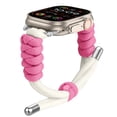thumbnail image 1 of for Apple Watch 38/40/41/42mm(Series11 10) Band – Woven Umbrella Rope Wristwatch Band, Adjustable Breathable Slim Braided Watch Strap for iWatch Series 11 10 9 8 7 6 5 4 3 2 1 SE3/2/1, E, 1 of 7