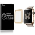 thumbnail image 1 of For Apple Watch 38 mm (1st Gen) [BISEN] Tempered Glass Screen Protector [Full Screen Coverage, Edge-To-Edge Protection], Anti-Scratch, Anti-Shock, Shatterproof, Bubble Free [Gold], 1 of 3