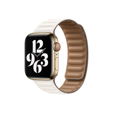 Apple Watch 40mm Chalk Leather Link - Small