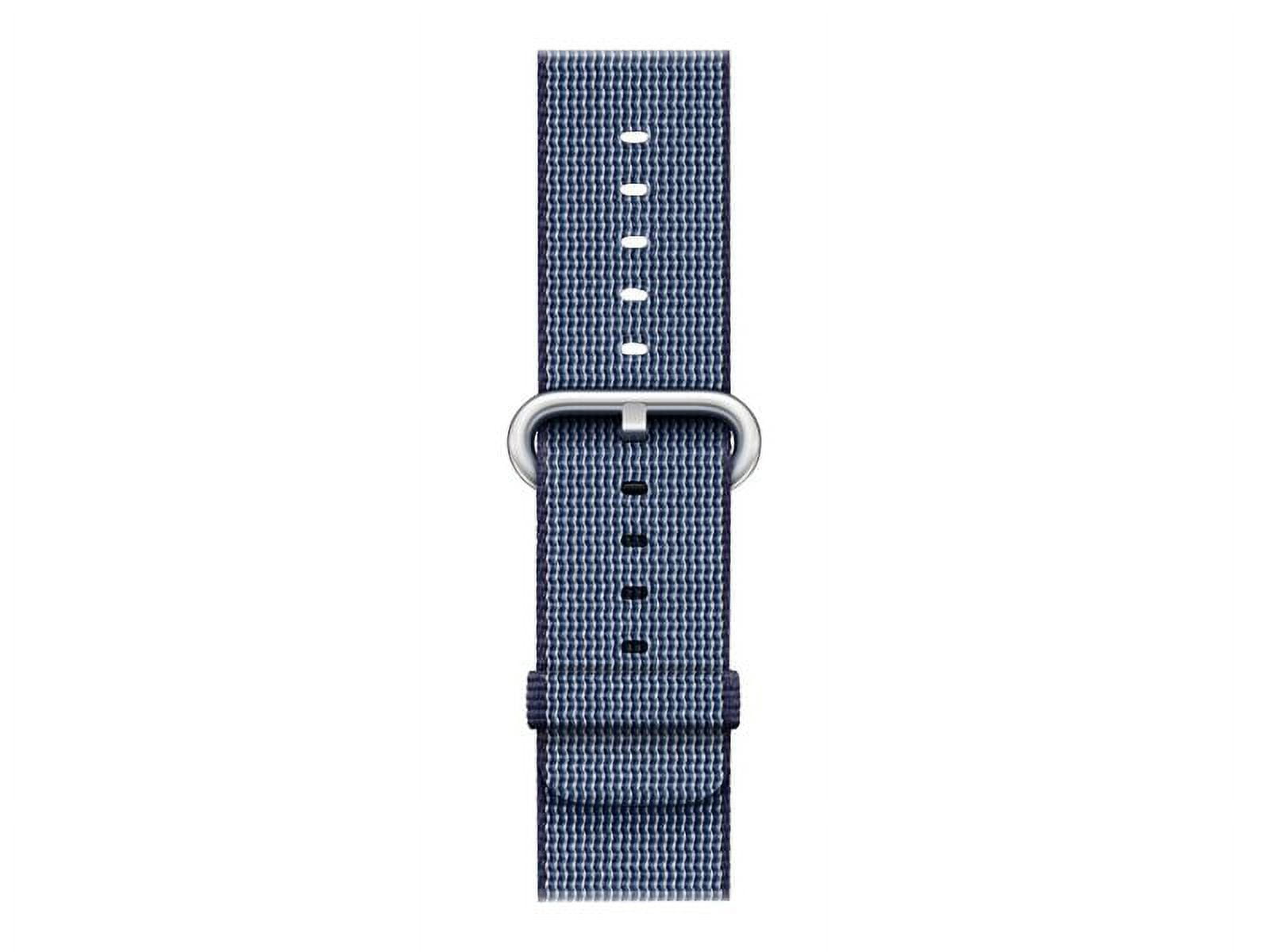 Apple Watch 42mm Woven Nylon Band Midnight Blue Walmart