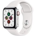 thumbnail image 1 of Pre-Owned Apple Watch 44mm Series 5 GPS + CELLULAR Steinless Steel White (Fair), 1 of 5