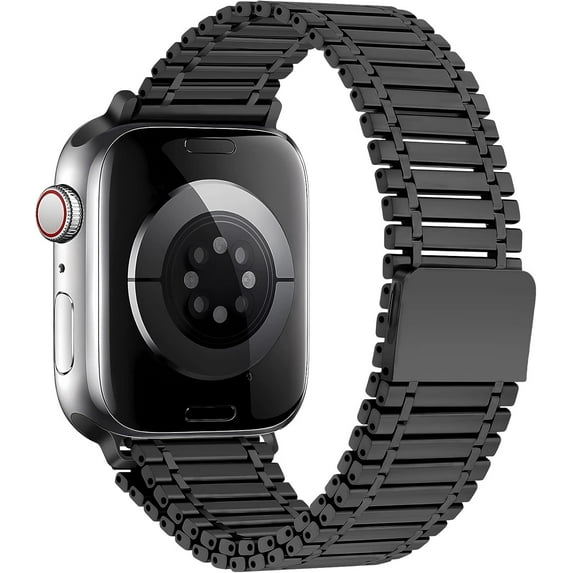For Apple Watch Band 49mm 46mm 42mm 45mm 41mm 44mm 40mm 38mm, iWatch Bands Magnetic Metal Strap Women Men Stainless Steel Bracelet Wristband for Apple Watch Ultra/2 Band Series 10 9 8 7 SE 6 5 4 3 2