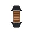 thumbnail image 1 of Apple Watch Band - Leather Link - (45mm) - Midnight - Small/Medium, 1 of 2