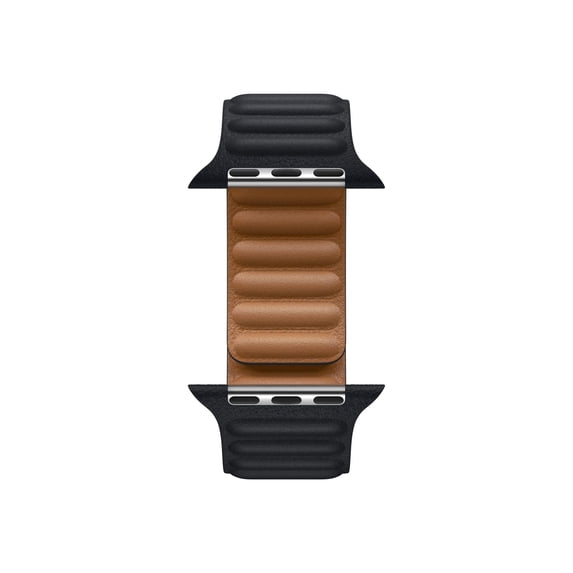 Apple Watch Band - Leather Link - (45mm) - Midnight - Small/Medium