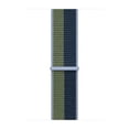 thumbnail image 1 of Open Box Genuine Apple Watch Band Sport Loop For 38mm 40mm 41mm For Series 3 4 5 6 7 8 SE Abyss Blue /Moss Green, 1 of 6