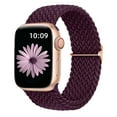 thumbnail image 1 of Apple Watch Band for Women Men 38mm-40mm-41mm-42mm-44mm-45mm,Stretchy Sport Solo Loop Strap with Adjustable Buckle,Elastic Nylon Braided Wristband for iWatch Series 9 8 7 6 SE 5 4 3 Ultra 2 1, 1 of 7