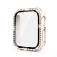 thumbnail image 1 of Apple Watch Case with Tempered Glass Screen Protector for Apple Watch 44mm Series 6/5/4/SE, Bling Crystal Diamond Rhinestone Ultra-Thin Bumper Full Cover Protective Case for Women Girls iWatch, 1 of 8
