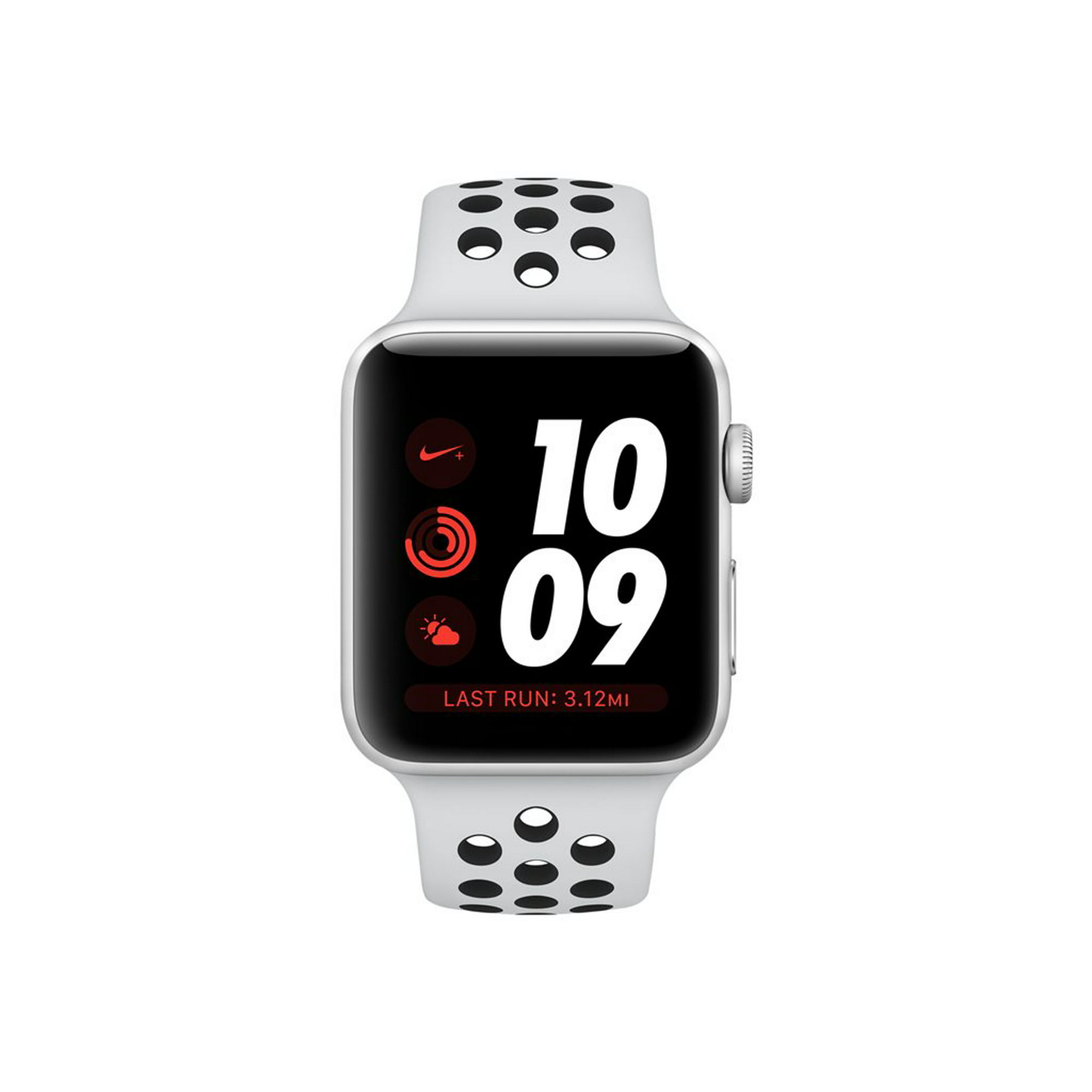 Apple Watch Nike+ Series 3 (GPS) - 38 mm - silver aluminum - smart ...
