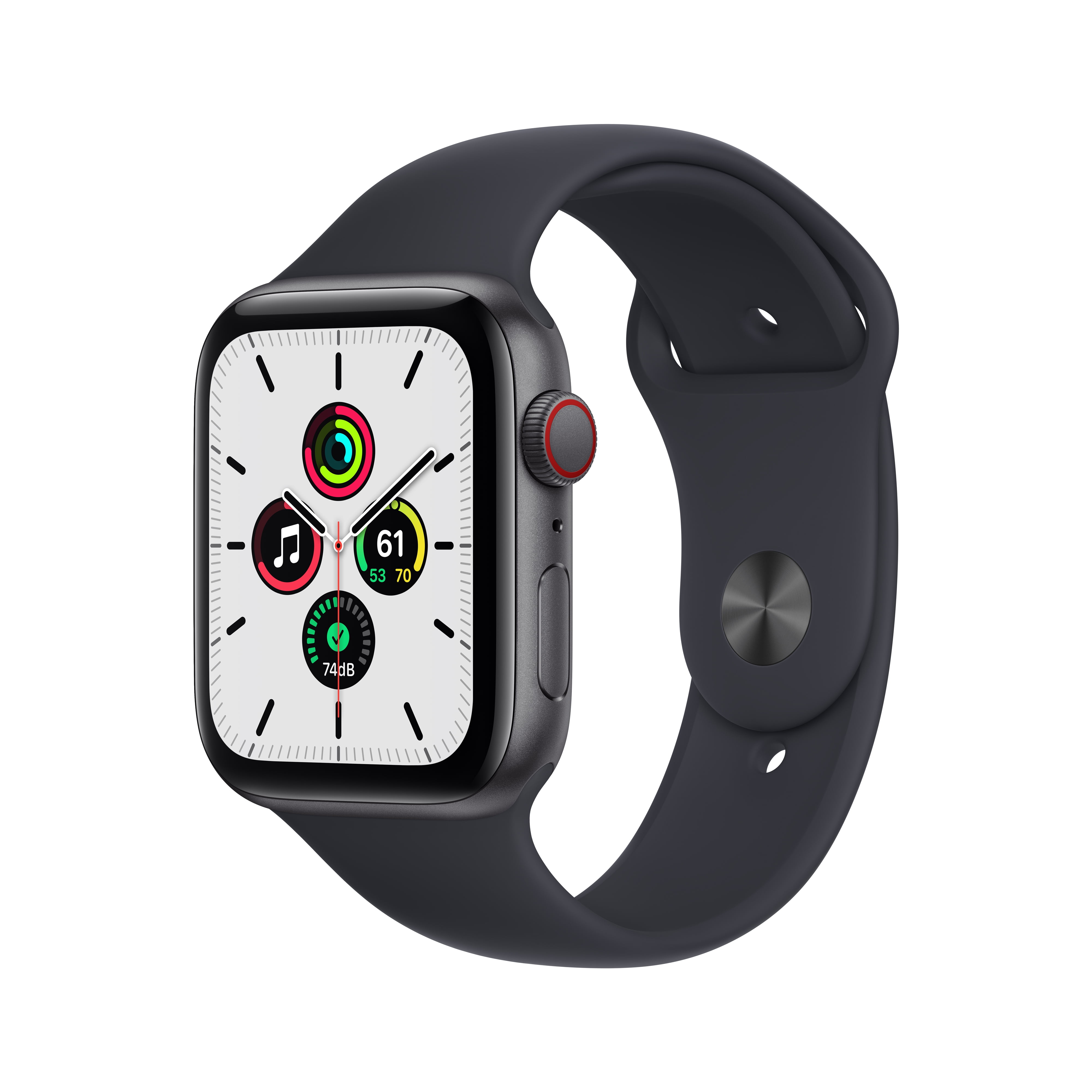 Apple Watch SE (1st Gen) GPS + Cellular 44mm Space Gray Aluminum