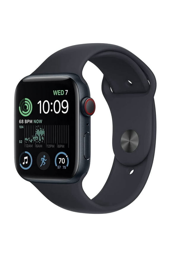 Pre-Owned Apple Watch SE (2nd Gen) Cellular + GPS 40mm Midnight Aluminum Case with Midnight Sport Band