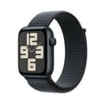 thumbnail image 1 of Apple Watch SE (2nd Gen) [GPS 44mm] Smartwatch with Midnight Aluminum Case with Ink Sport Loop, 1 of 7