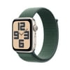 Edition: GPS, Actual Color: Starlight Aluminum Case with Lake Green Sport Loop, and Watch Band Style: 44mm Case + Medium/Large band